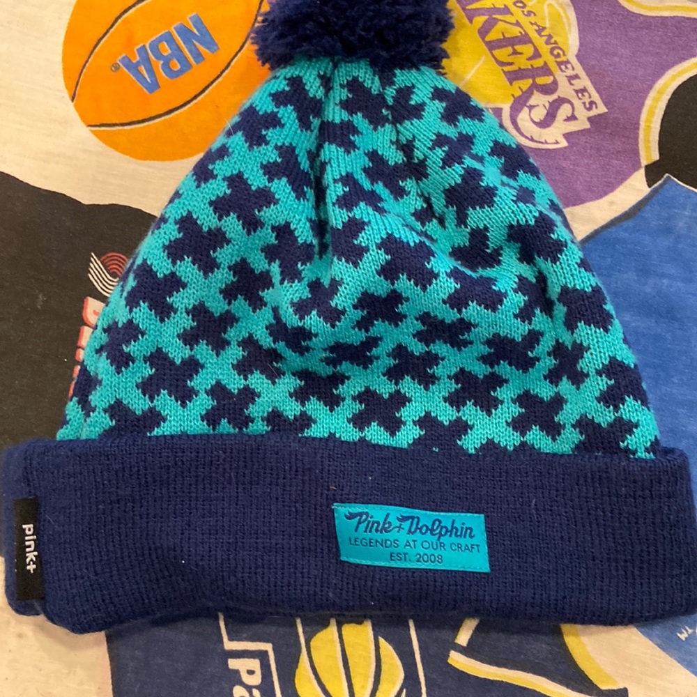 Vintage Pink Dolphin Beenie